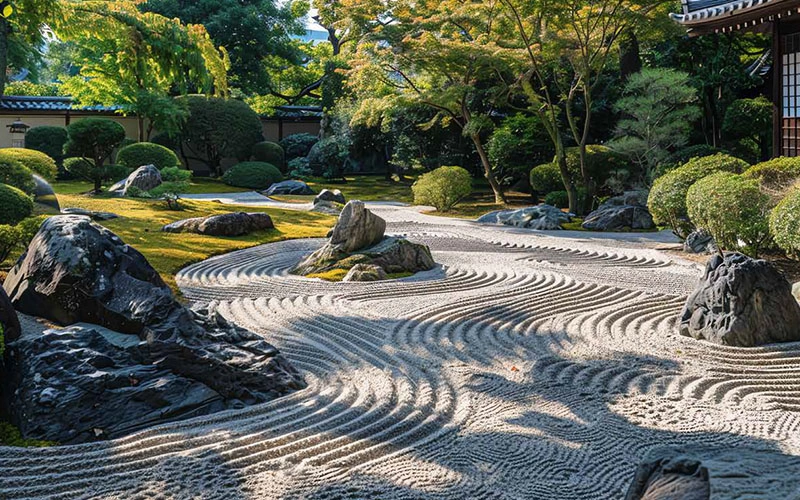 Experion Saatori landscaped garden and residential environment