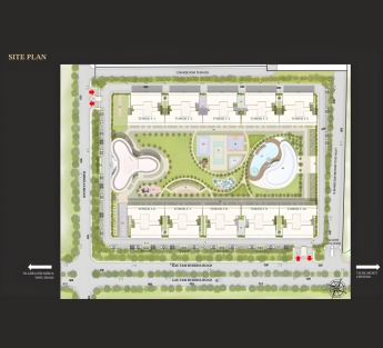 Au Centurain Site Plan